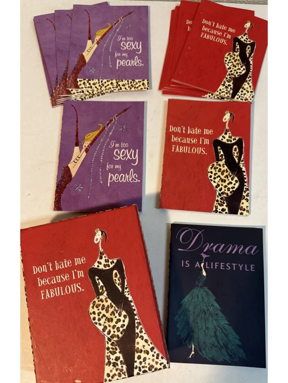 Don’t Hate Me Because I’m Fabulous Card Set see description for complete content